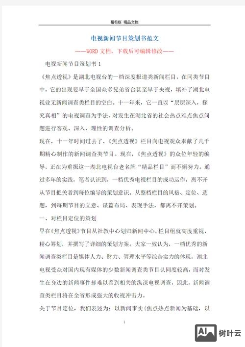 如何做网络新闻策划