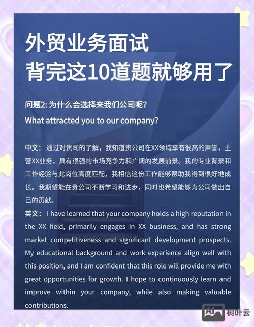 外贸seo如何准备面试问题