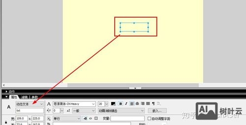 flash如何在舞台上输入文本