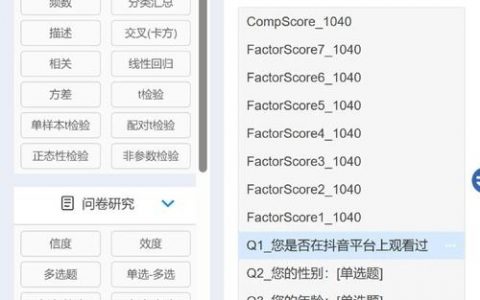 SPSS编程命令如何快速入门？