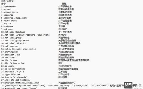 Window系统命令有哪些常用技巧?