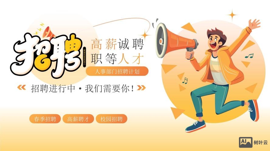 招聘ppt动画