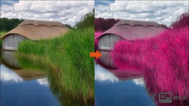 如何使用ps做出红外效果照片