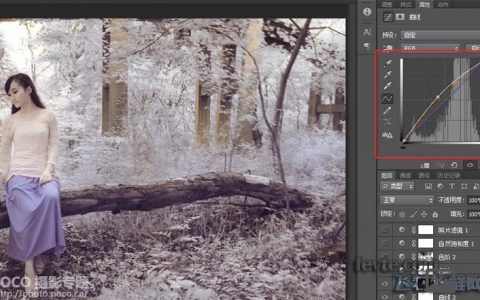 PS红外效果照片怎么调？