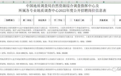 GIS上海招聘有哪些岗位要求？