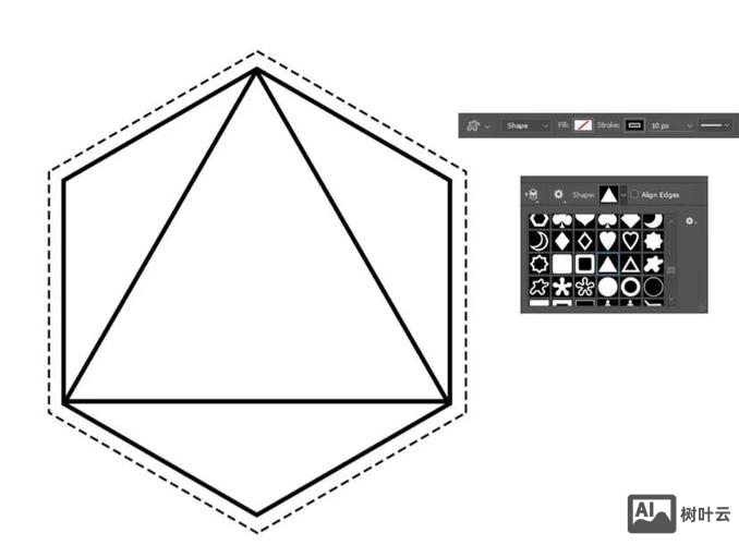 如何用ps制作几何图形