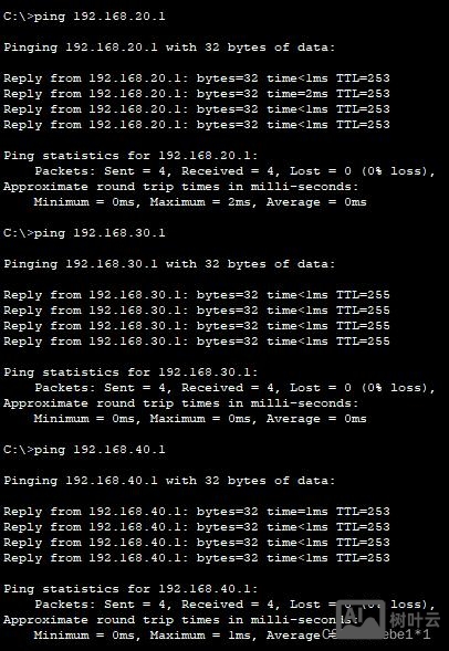 如何用命令配置路由器