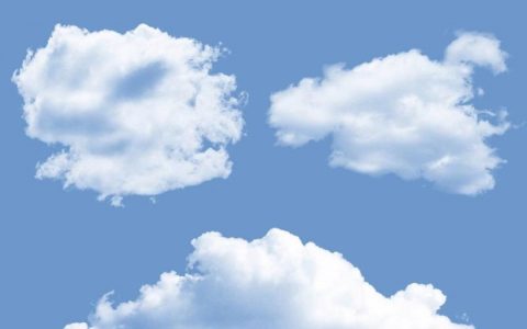 PS如何制作唯美云朵?