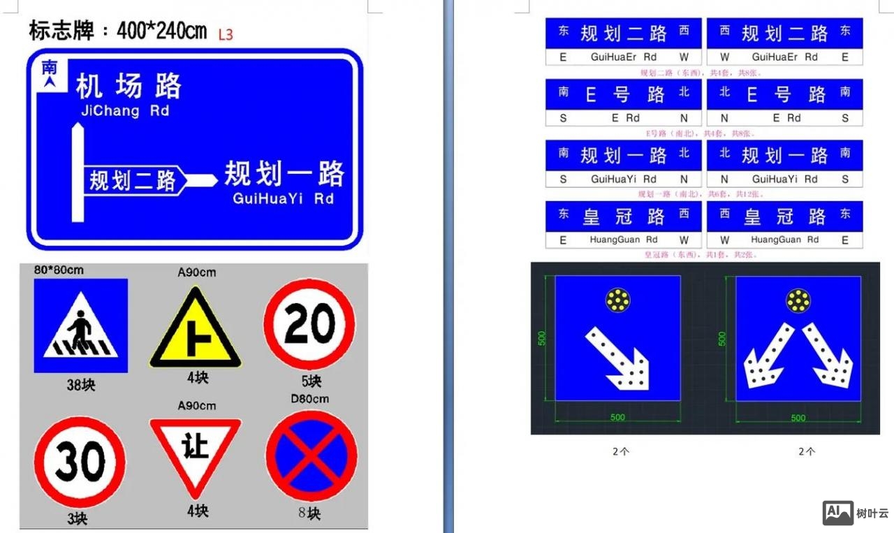 ps如何画交通指示标志