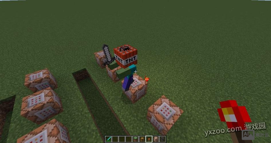 我的世界单人命令方块