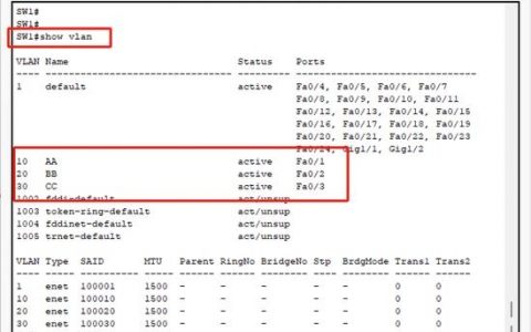 思科路由器常用配置命令有哪些？