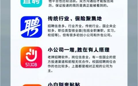 免费 招聘 软件