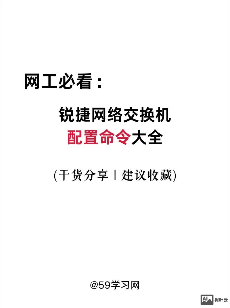 锐捷静态路由配置命令