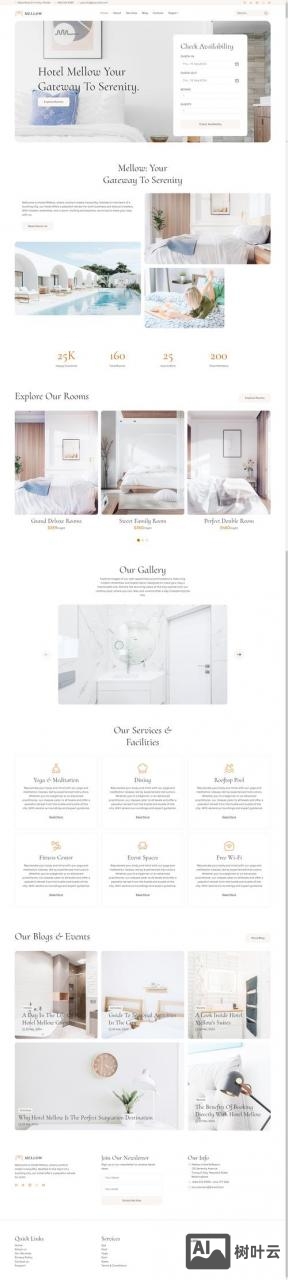 如何设计好酒店网站模板