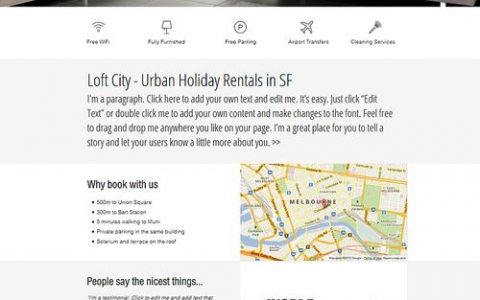 酒店网站模板设计，关键要素有哪些？