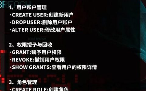 MySQL常用命令有哪些？