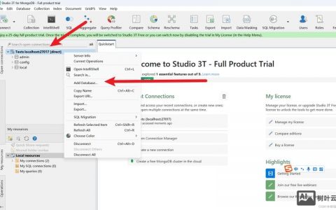MongoDB创建数据库用什么命令?