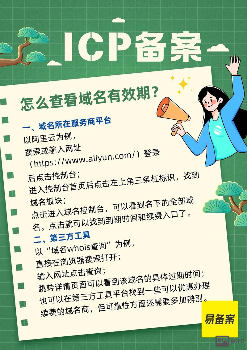 如何查看域名的有效期