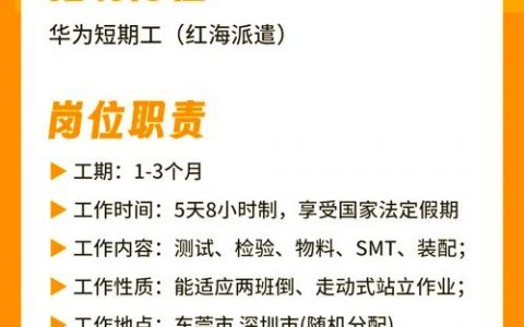 华为PS招聘有何具体要求？