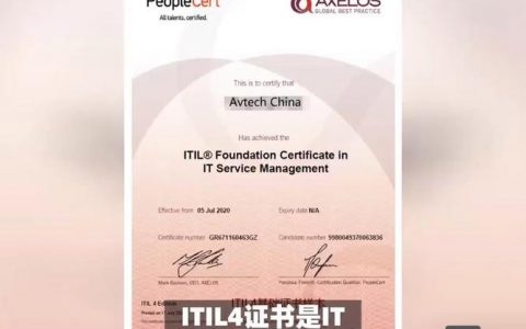 ITIL认证在招聘中究竟有多重要？