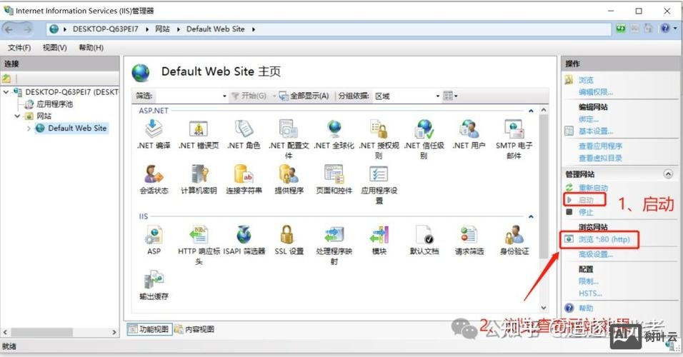 win7系统如何配置iis
