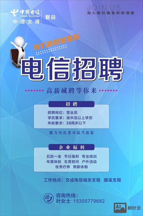 美国招聘电信