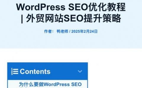 企业官网SEO怎么做？核心技巧有哪些？