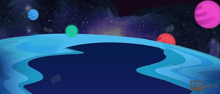 PSbanner如何做出科幻感