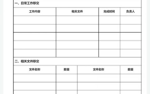 设计工作交接，关键步骤有哪些？