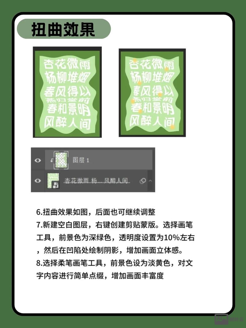 如何制作倾斜型海报ps