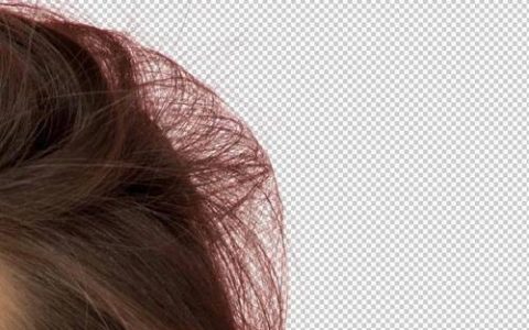 PS如何精准抠取浅色人物头发？