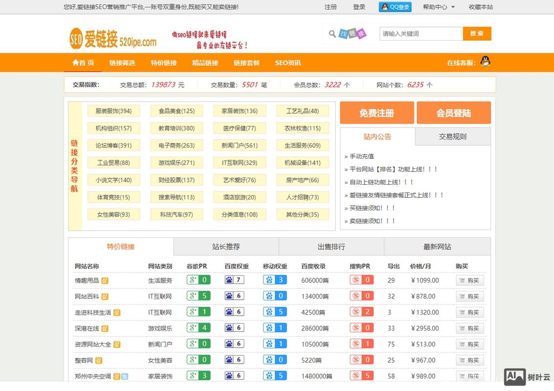 网站建设，如何友情链接