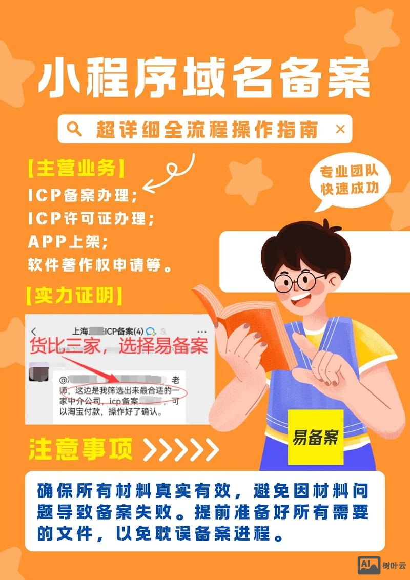 小程序域名如何备案