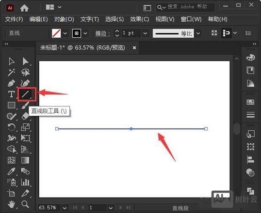 ai如何选中隔列线条