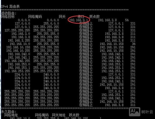 静态路由设置及命令