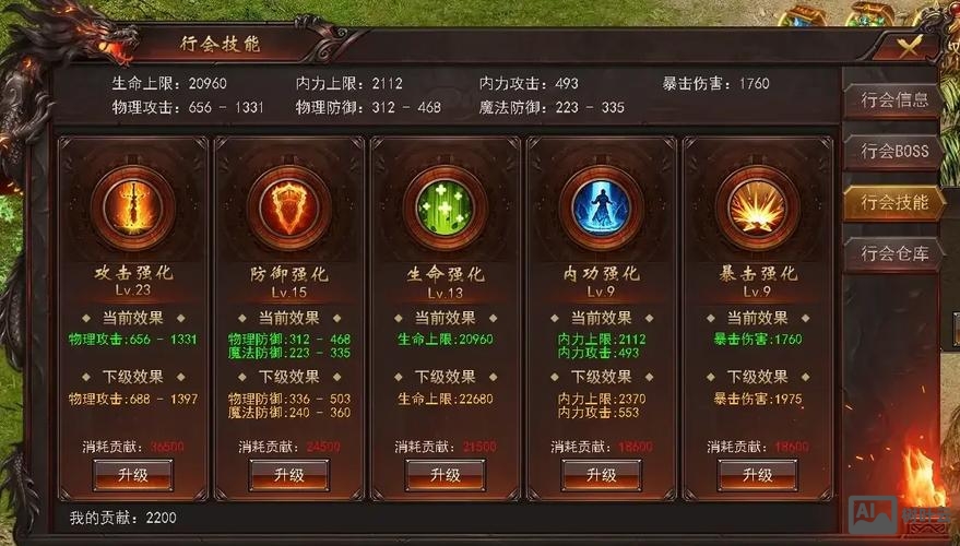 传奇行会联盟命令