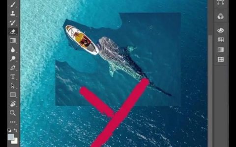 PS如何快速让边缘变整齐？