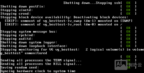 linux中的关机命令