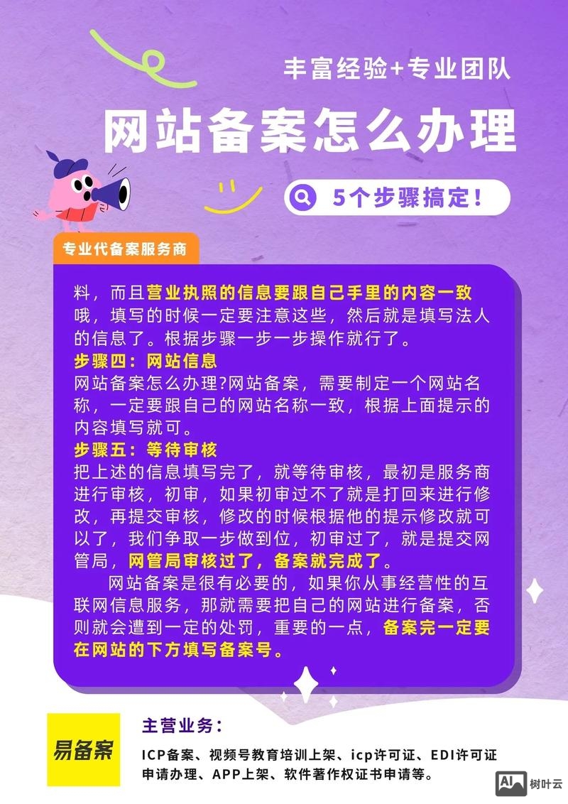 网站备案号如何获得