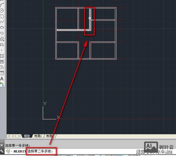 cad单线变双线命令