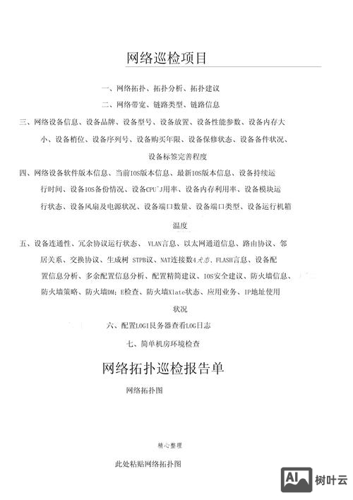 网络设备巡检命令