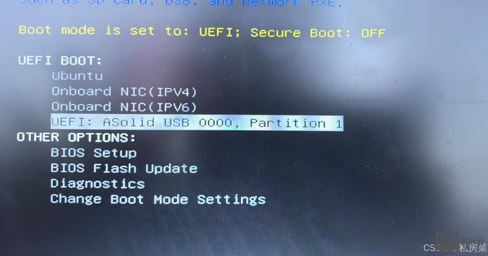 ubuntu u盘启动 命令
