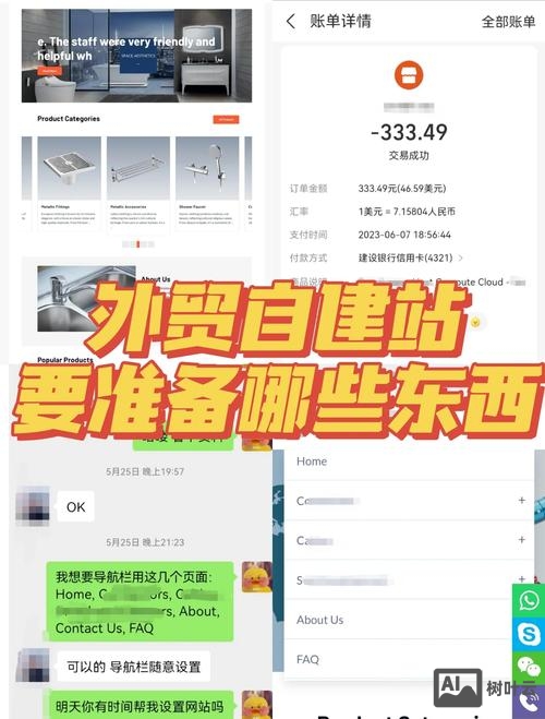 如何自建网站入口