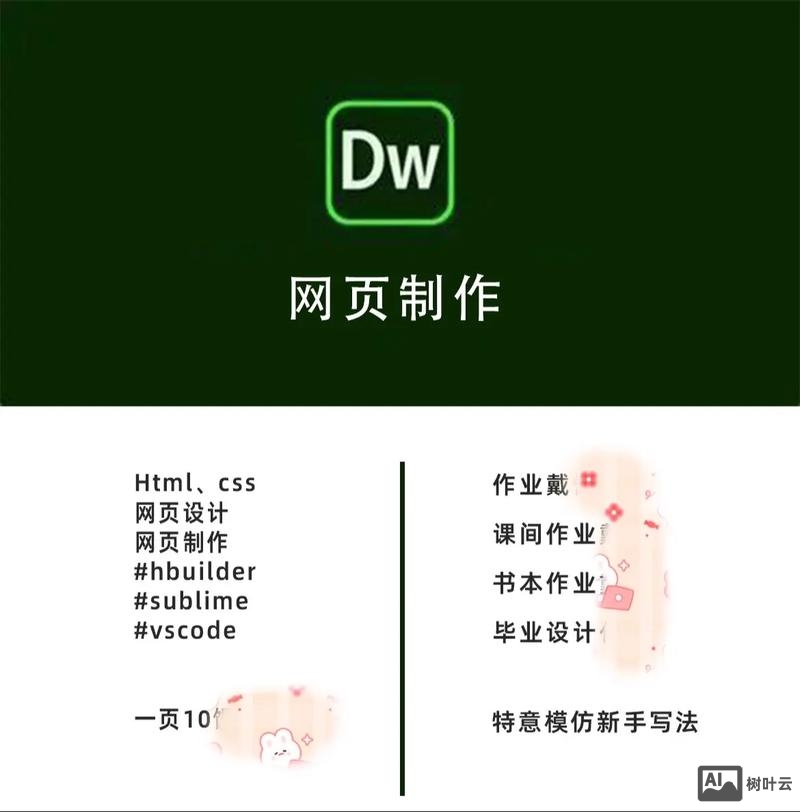 动态网页如何学习制作