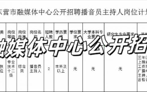 美国招聘播音，有何具体要求与流程？