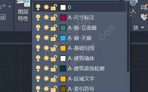 CAD命令如何快速关闭图层?