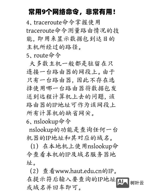 网络运维命令