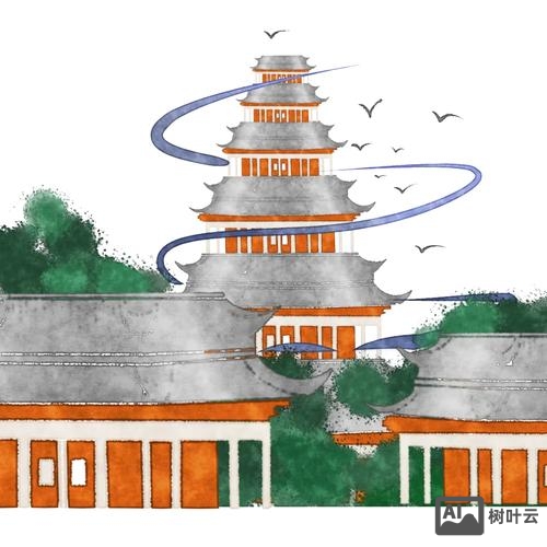 ps如何制作中国风楼房