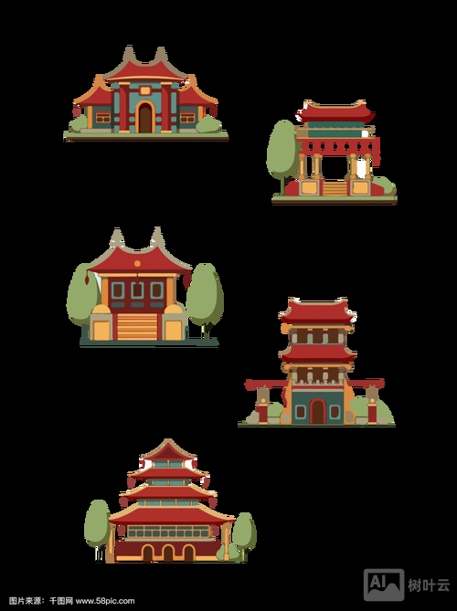 ps如何制作中国风楼房