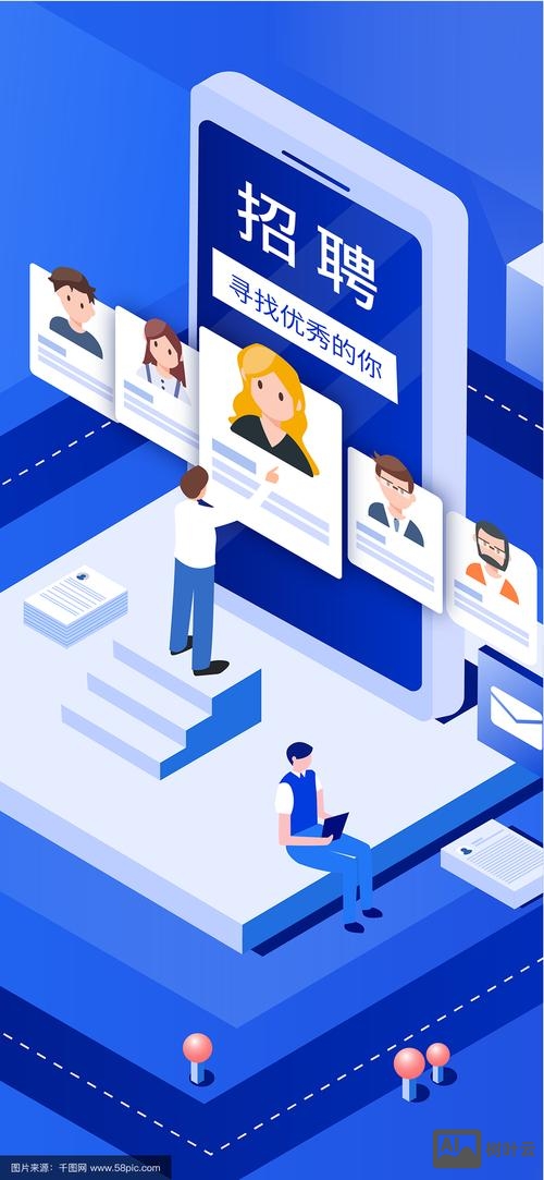 电子招聘概念